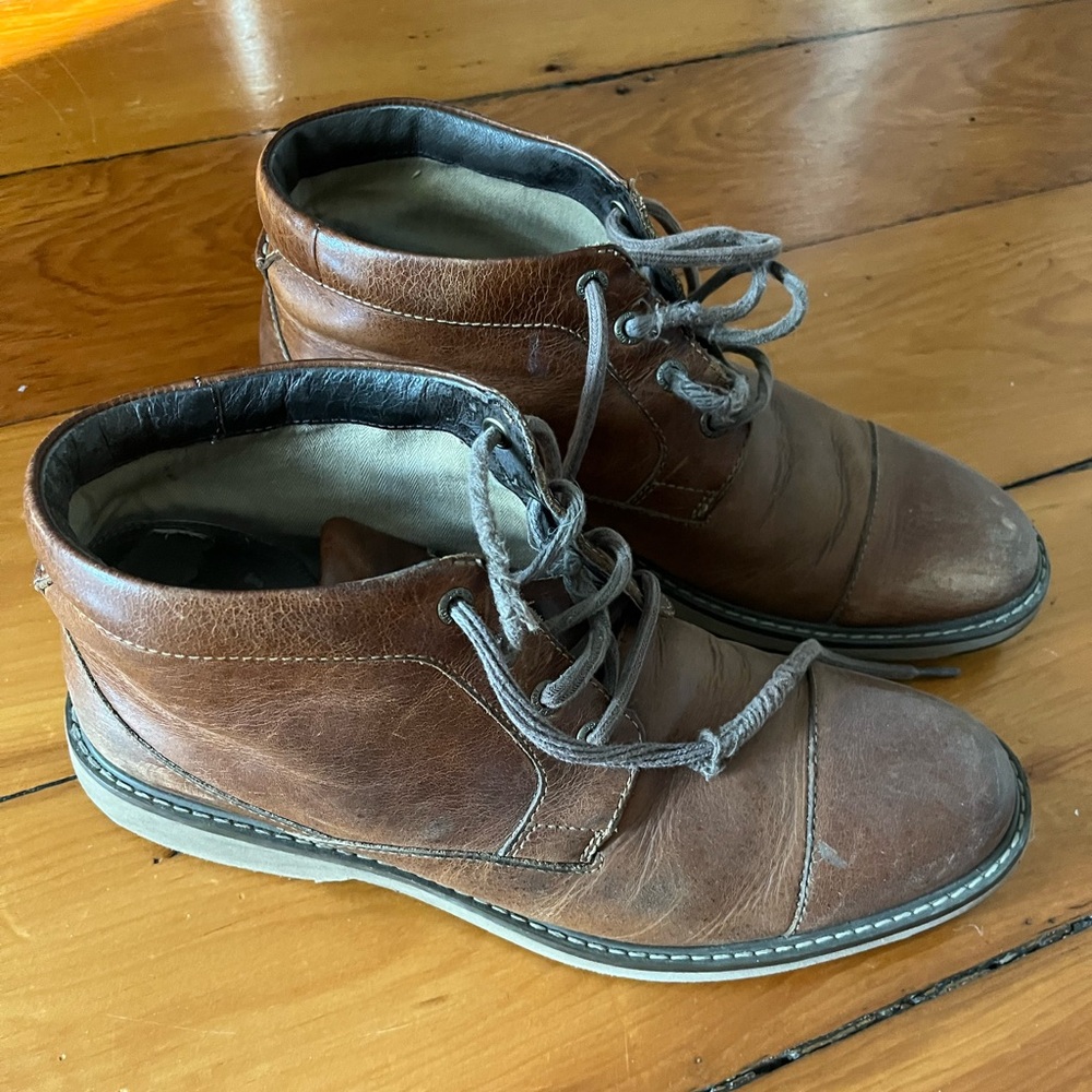Sperry leather boots